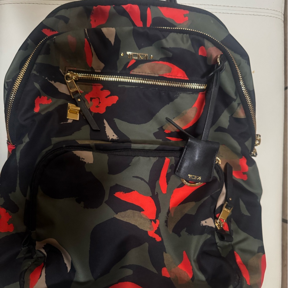 TUMI
Voyageur Hilden Abstract Floral-print Backpack In